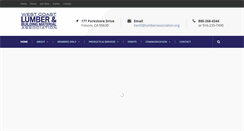 Desktop Screenshot of lumberassociation.org